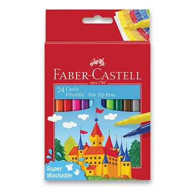 Faber-Castell dětské fixy 24 barev