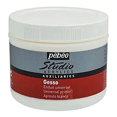 Pébéo Studio Gesso - univerzální akrylový šeps 500 ml - bílý