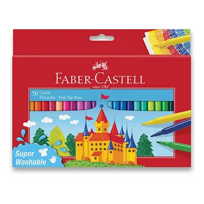 Faber-Castell dětské fixy 50 barev