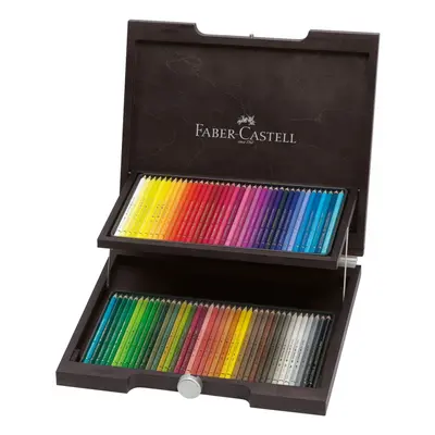 Faber-Castell 110072 Polychromos 72 ks, Umělecké pastelky nejvyšší kvality v kufříku