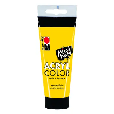 Akrylová barva Marabu Acryl Color 100 ml - žlutá 019