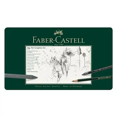 Umělecká sada tužek Pitt Graphitte Set 26 ks Faber-Castell