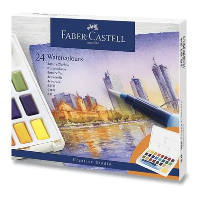 Faber-Castell Akvarelové barvy Faber Castell 24 barev