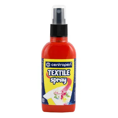 Barva na textil Centropen Textil sprej 110 ml - červený