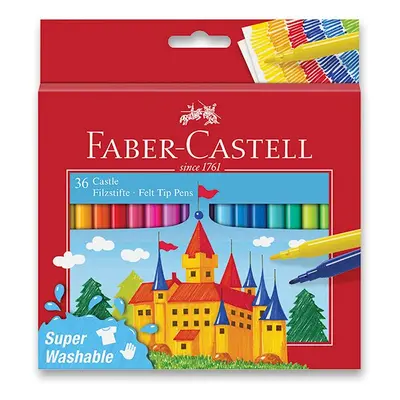 Faber-Castell dětské fixy 36 barev