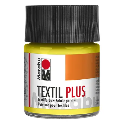 Barva na textil Marabu Textil Plus 50 ml - žlutá citron 020