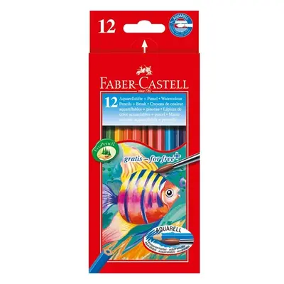 Faber-Castell Pastelky akvarelové 12 barev Faber Castell