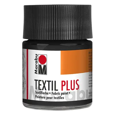 Barva na textil Marabu Textil Plus 50 ml - černá 073