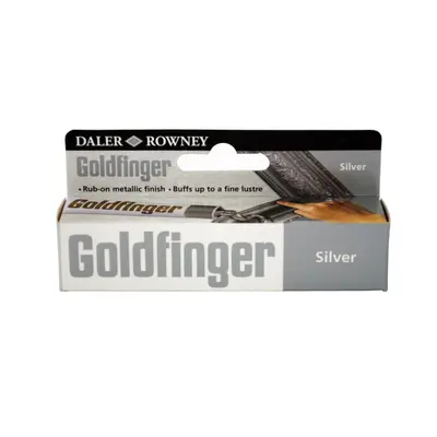 Daler Rowney Zlatící pasta Daler-Rowney stříbrná Goldfinger 22 ml - Silver