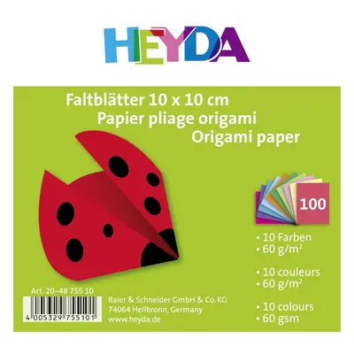 Heyda Origami 10x10 cm 100 ks 60 g