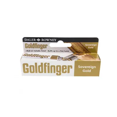 Daler Rowney Zlatící pasta Daler-Rowney pravé zlato Goldfinger 22 ml - Sovereign Gold