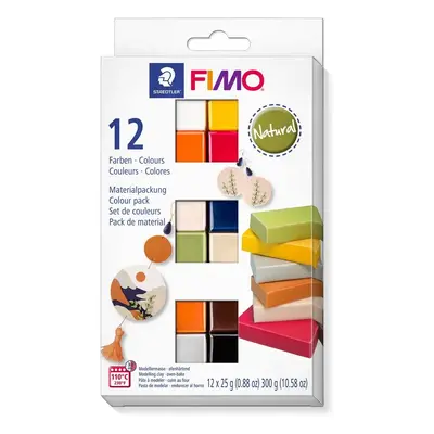 Fimo Soft sada Natural 12 x 25 g