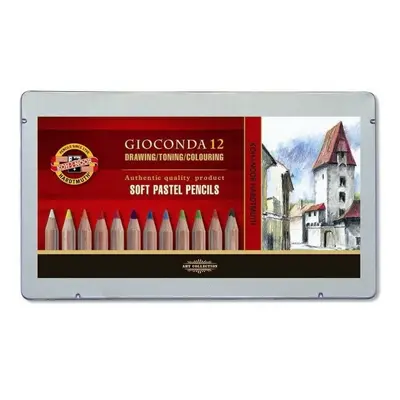 Koh-i-Noor Gioconda Soft Pastel Pencils 12 ks 8827 Pastely v tužce