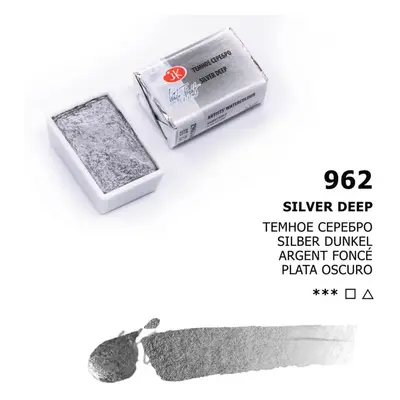 Nevskaya Palitra White nights 1911-962M akvarel 2,5 ml Silver deep