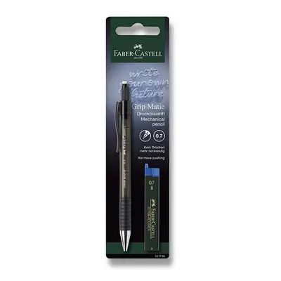 Automatická Mikrotužka Faber-Castell GRIP Matic 0,7 mm černá