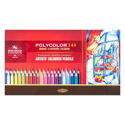 Koh-i-Noor 3828 144 ks umělecké pastelky Polycolor