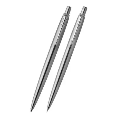 PARKER 1563256 Jotter Stainless Steel, sada propiska a mikrotužka