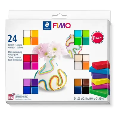 Staedtler 8023 C24-1 Fimo Soft sada Basic 24 x 25 g