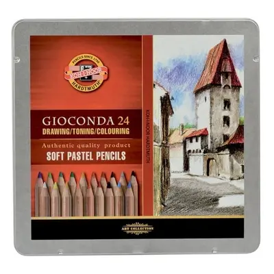 Koh-i-Noor Gioconda Soft Pastel Pencils 24 ks Pastely v tužce 8828