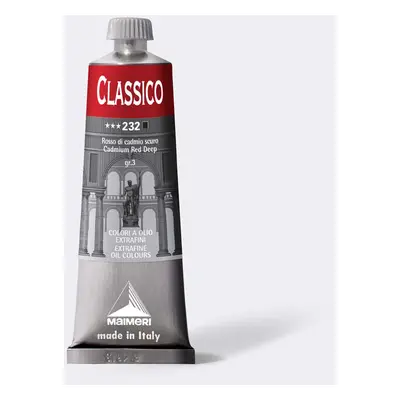 Olejová barva Maimeri Classico oil 60 ml - Kadmium červené tmavé 232