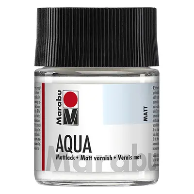 Univerzální transparentní lak Marabu Aqua Varnish Matt 50ml - matný