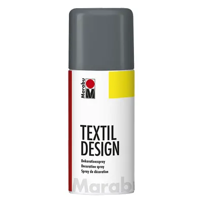 Barva na textil ve spreji Marabu Textil Design spray 150 ml - grafitová 179