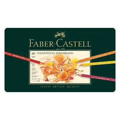 Faber-Castell 110060 Polychromos 60 ks, Umělecké pastelky nejvyšší kvality