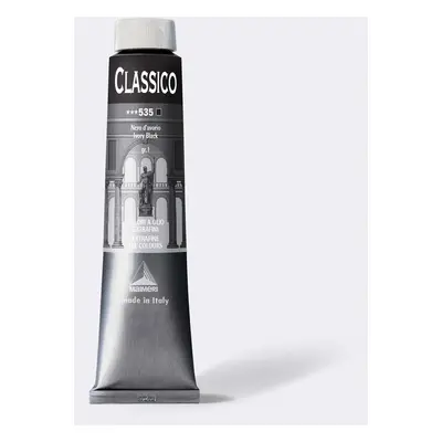 Olejová barva Maimeri Classico oil 200 ml - Černá slonovinová 535