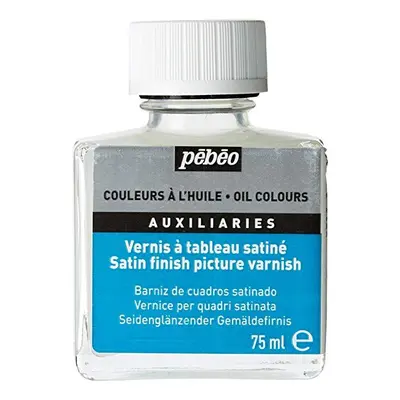 Saténový malířský lak pro olejové barvy Pébéo 75ml