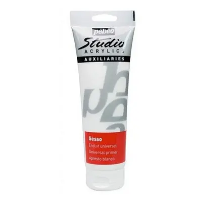 Pébéo Studio Gesso - univerzální akrylový šeps 250 ml - bílý