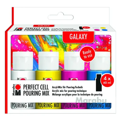 Marabu Galaxy Pouring sada 4 x 60 ml