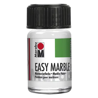 Marabu Mramorovací barva Easy Marble 15 ml - 70 bílá