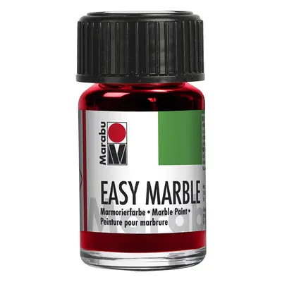 Marabu Mramorovací barva Easy Marble 15 ml - 31 červená