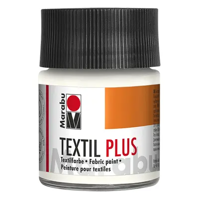 Barva na textil Marabu Textil Plus 50 ml - bílá 070