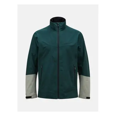 Bunda peak performance 3-layer jacket scarab green/black