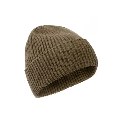 Čepice camel active knitted beanie grey olive