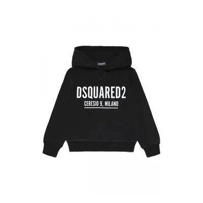 Mikina dsquared2 relax sweat-shirt black