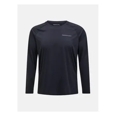 Tričko peak performance m fly ls black/black