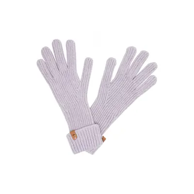 Rukavice camel active knitted gloves mauve