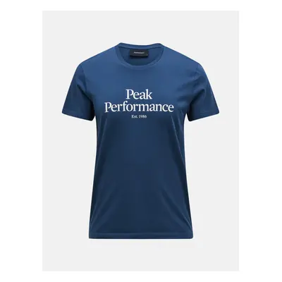 Tričko peak performance m original tee blue steel