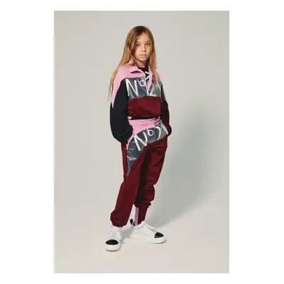 Mikina no21 sweatshirt burgundy