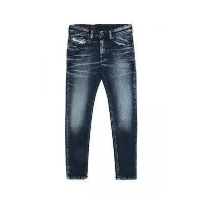 Džíny diesel sleenker-j trousers blue denim