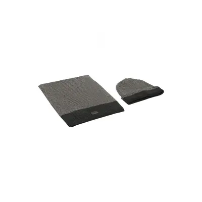 Set čepice a šála camel active gift box stone gray