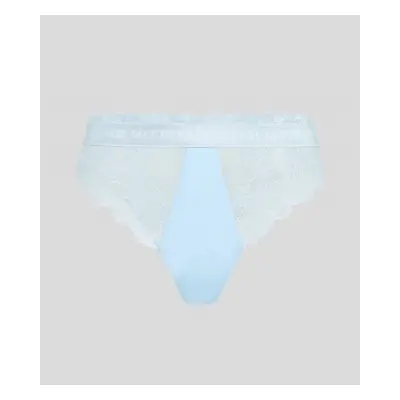 Spodní prádlo karl lagerfeld tailored lace bikini brief light blue2