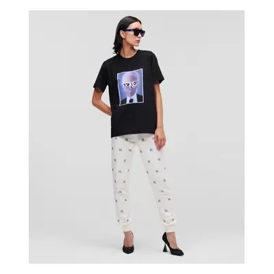 Tričko karl lagerfeld karl archive t-shirt black