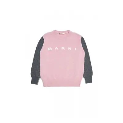 Svetr marni knitwear begonia pink