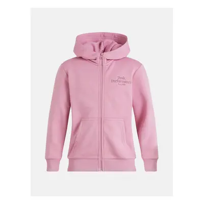 Mikina peak performance jr original zip hood bitter root