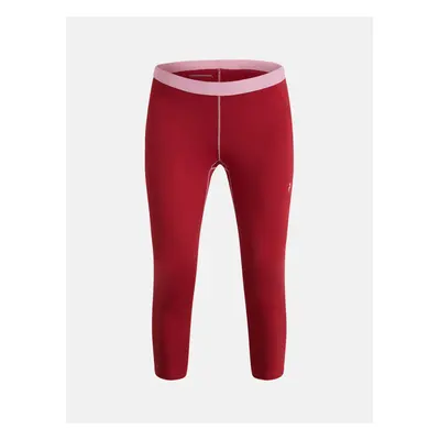 Termo prádlo peak performance w spirit short johns rogue red/the alpine/rogue red