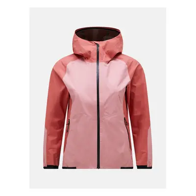 Bunda peak performance w pac gore-tex jacket trek pink/5bh warm blush