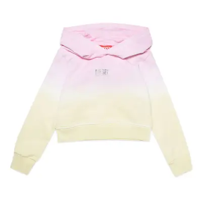 Mikina diesel lscolor sweater powier pink